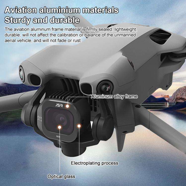 For DJI Mini 5 Pro JSR KB Series Drone Camera Lens Filter, Filter:ND8