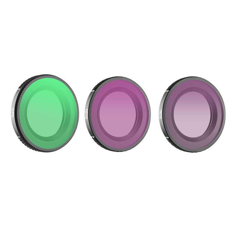 For DJI Osmo Nano Sunnylife Camera Lens Filter, Filter:3 in 1 Mixed Filter