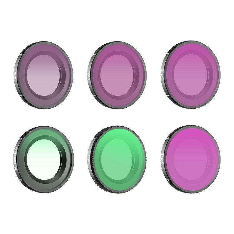 For DJI Osmo Nano Sunnylife Camera Lens Filter, Filter:6 in 1 Mixed Filter