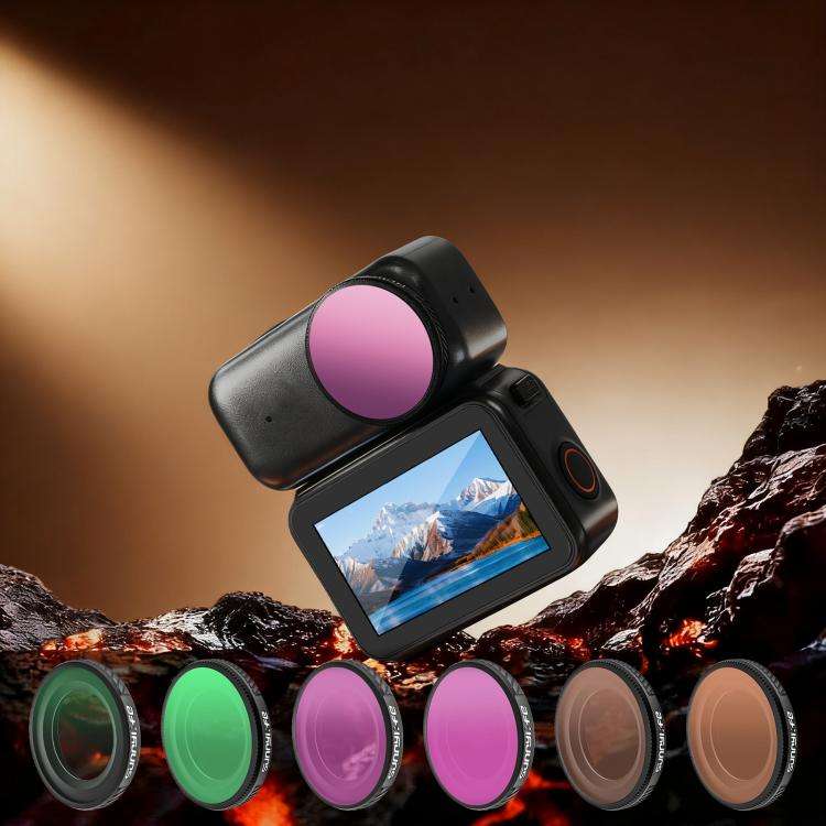 For DJI Osmo Nano Sunnylife Camera Lens Filter, Filter:6 in 1 Mixed Filter