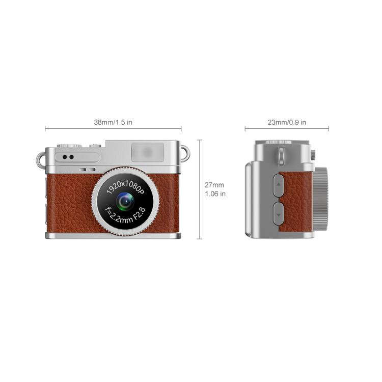S150 0.96 inch IPS Screen HD Children Mini Digital Camera(Black)
