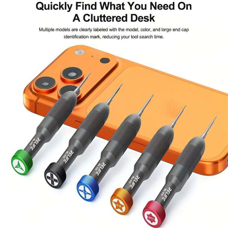 RELIFE RL-717 Rocket-Head Screwdrivers for Disassembling and Repairing (5 in 1 Set)