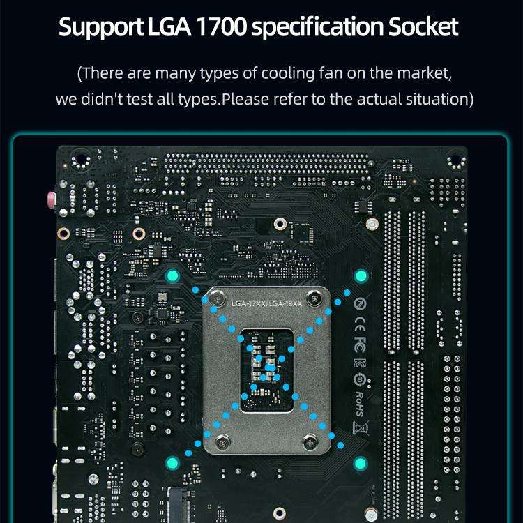 ERYING ITX i5-12500H CPU Desktop Computer Motherboard