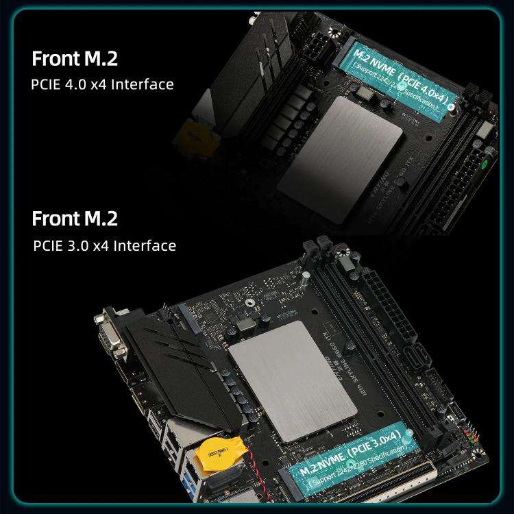 ERYING ITX i5-12500H CPU Desktop Computer Motherboard
