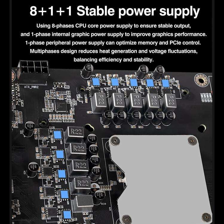 ERYING HX770 Chipset i5-14500HX Onboard CPU NAS Host Motherboard