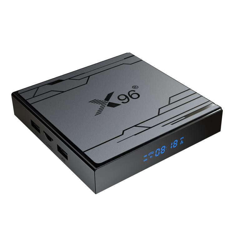 X96 NEX 4K Android 14 Smart TV Box with Remote Control, 2GB+16GB, Amlogic S905Y5 Quad Core(UK Plug)