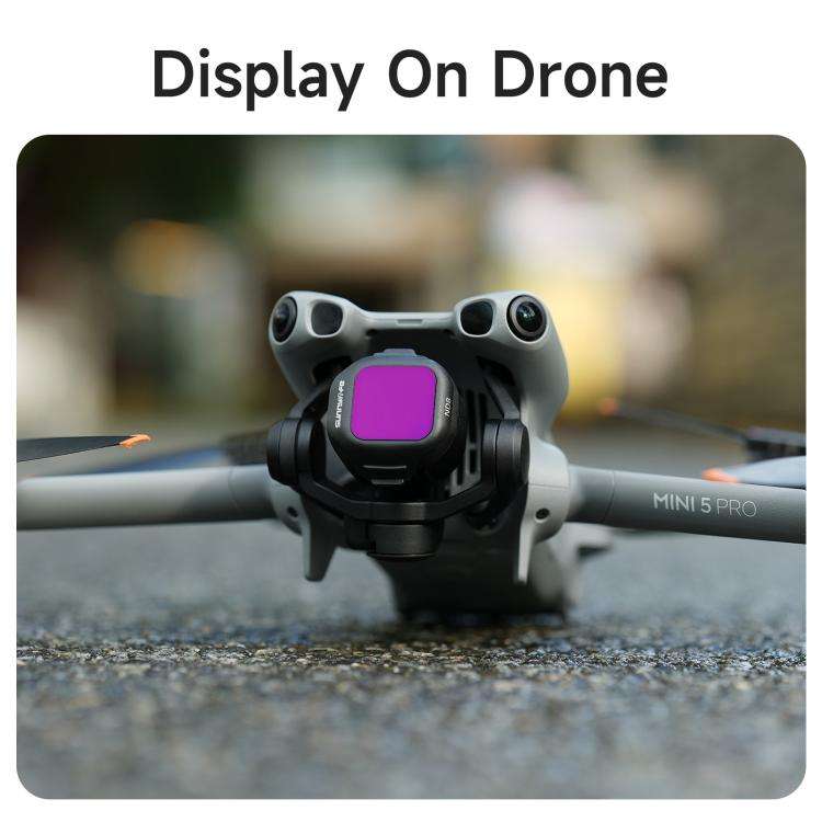 For DJI Mini 5 Pro Sunnylife Camera Lens Filter, Filter:4 in 1 NDPL