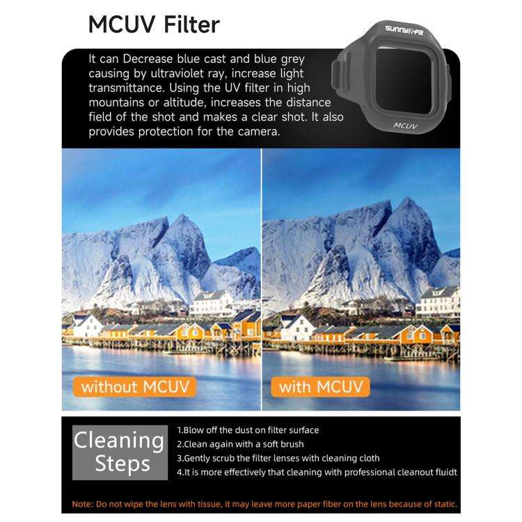 For DJI Mini 5 Pro Sunnylife Camera Lens Filter, Filter:ND64PL