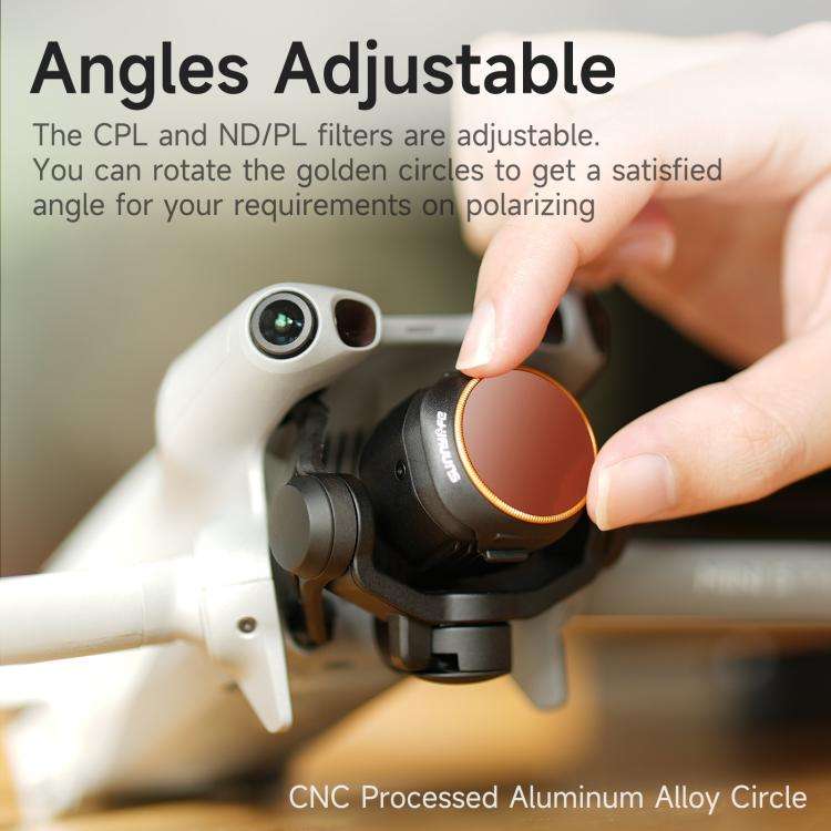 For DJI Mini 5 Pro Sunnylife Camera Lens Filter, Filter:ND64