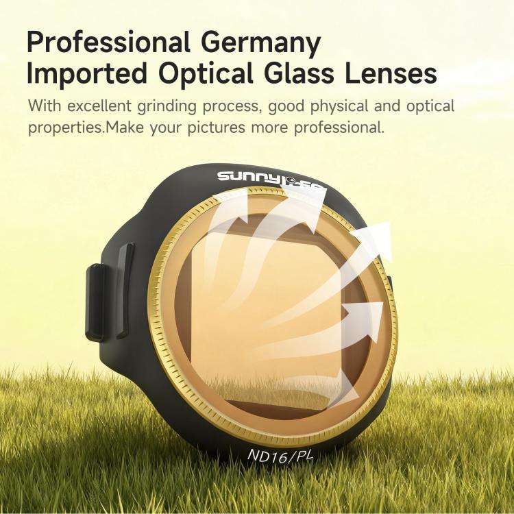For DJI Mini 5 Pro Sunnylife Camera Lens Filter, Filter:3 in 1 Mixed Filter