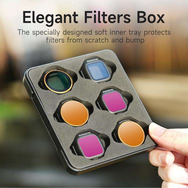 For DJI Mini 5 Pro Sunnylife Camera Lens Filter, Filter:4 in 1 NDPL