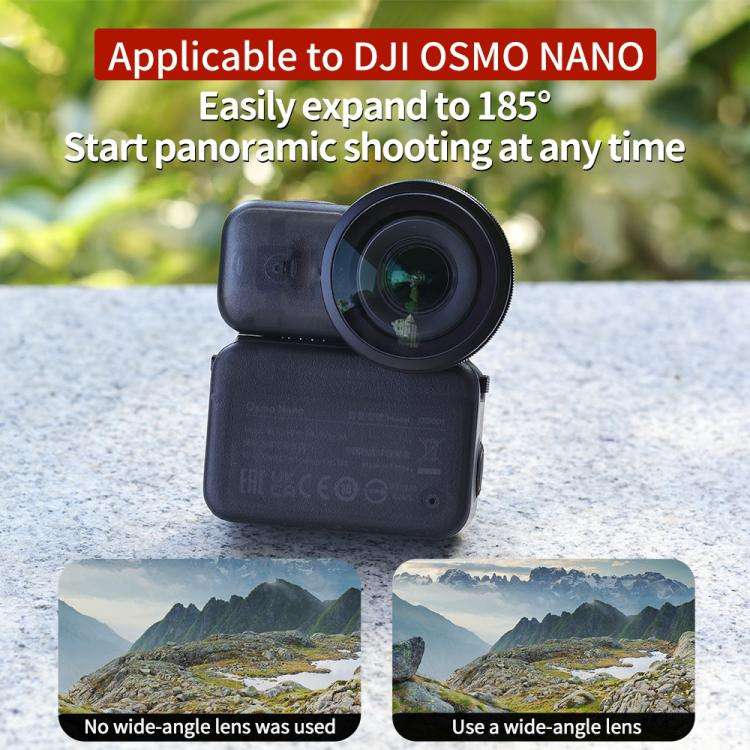 For DJI Osmo Nano JSR Lens Filter, Filter:4 in 1 Wide ND8/16/32