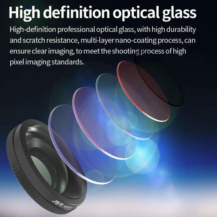 For DJI Osmo Nano JSR Lens Filter, Filter:5 in 1 Wide CPL ND8/16/32