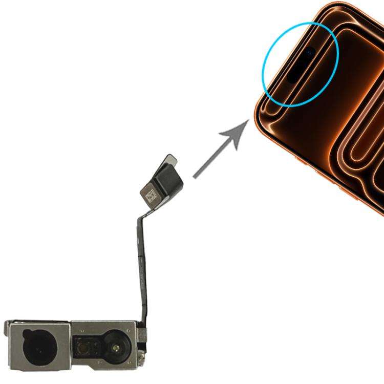 For iPhone 17 Pro Front Ultrawide Camera with Infrared Camera