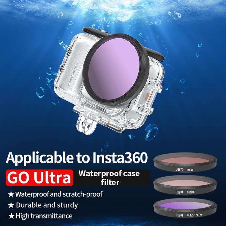 For Insta360 GO Ultra JSR Diving Filter for Waterproof Case, Filter:ND8