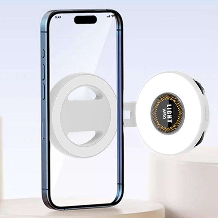 Foldable Magnetic Phone Fill Light(White)