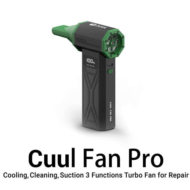 2UUL DA970 Cuul Fan Pro Cooling + Cleaning + Suction 3 in 1 Turbo Fan Set