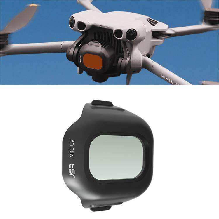 For DJI Mini 5 Pro JSR CB Series Clip-on Drone Camera Lens Filter, Filter:MCUV