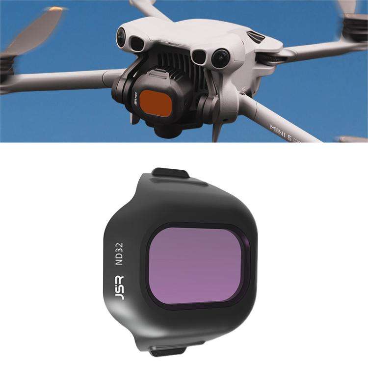For DJI Mini 5 Pro JSR CB Series Clip-on Drone Camera Lens Filter, Filter:ND32