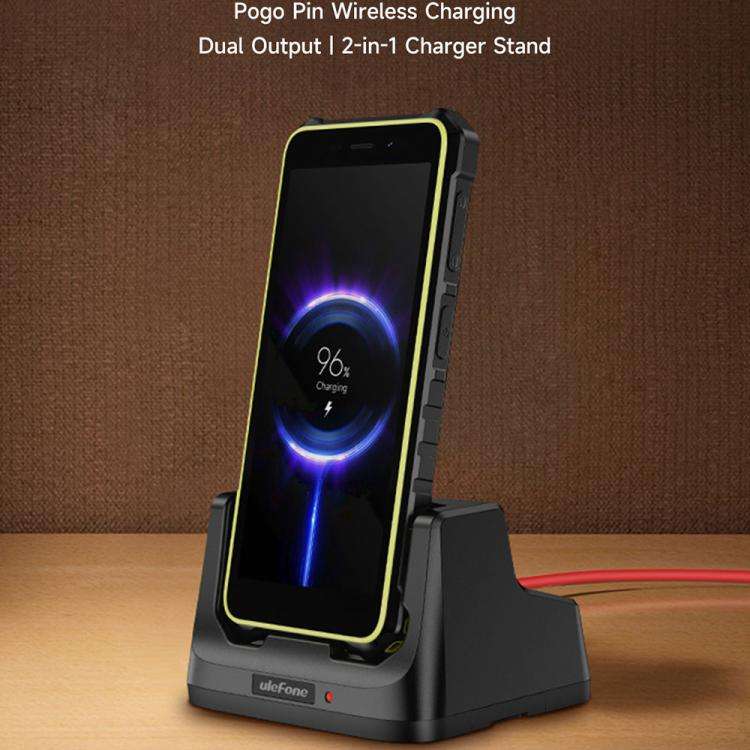 For Ulefone RugKing 2 Pro Ulefone USB-C / Type-C Desk Charging Dock(Black)