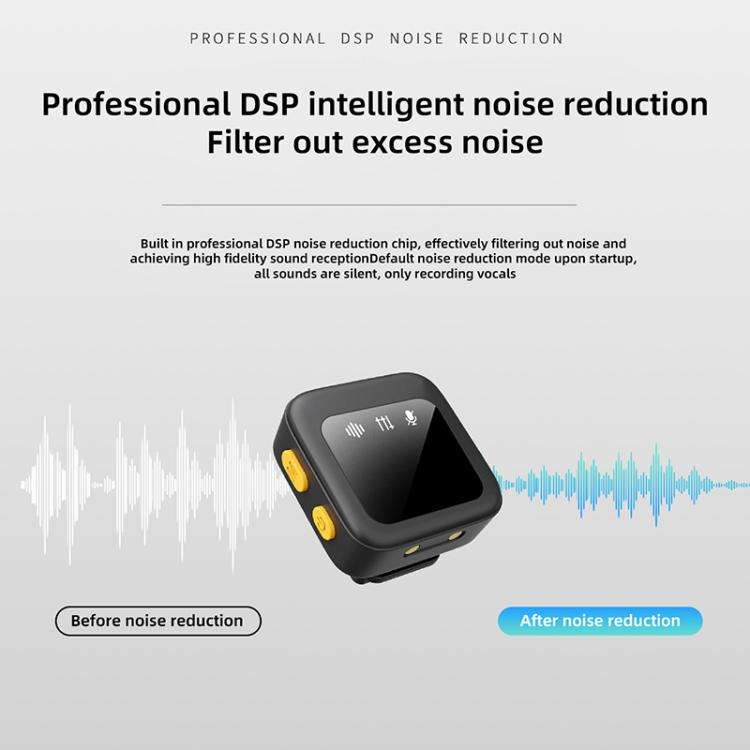 Q18 2 in 1 Lavalier Wireless Microphone, Model:8 Pin Plug