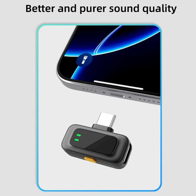 Q18 2 in 1 Lavalier Wireless Microphone, Model:8 Pin Plug