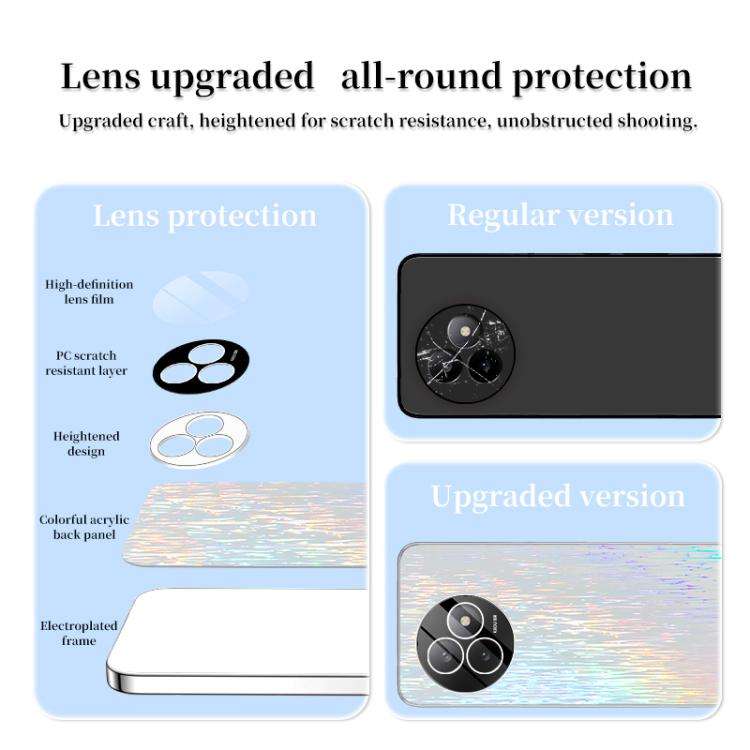 For Redmi K80 Ultra Colorful Ultra-thin Shockproof Phone Case(White)
