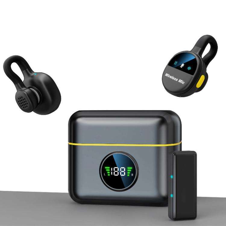 Q28 2 in 1 Lavalier Wireless Noise Cancellation Microphone, Model:Type-C Plug