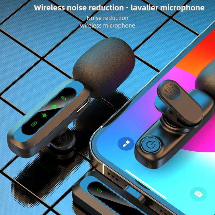 J3 Lavalier Wireless Microphone Noise Reduction Mini Mic, Model:8 Pin Plug
