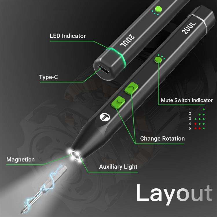 2UUL Twist Plus High-Speed Electric Screwdriver Set