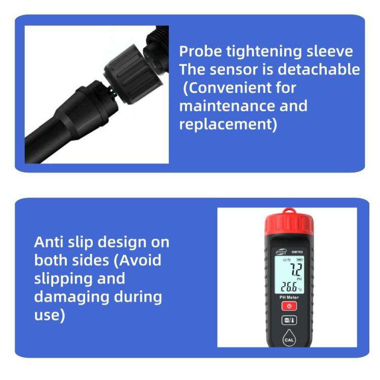 BENETECH GM795 Penetration Portable PH Meter Soil Tester