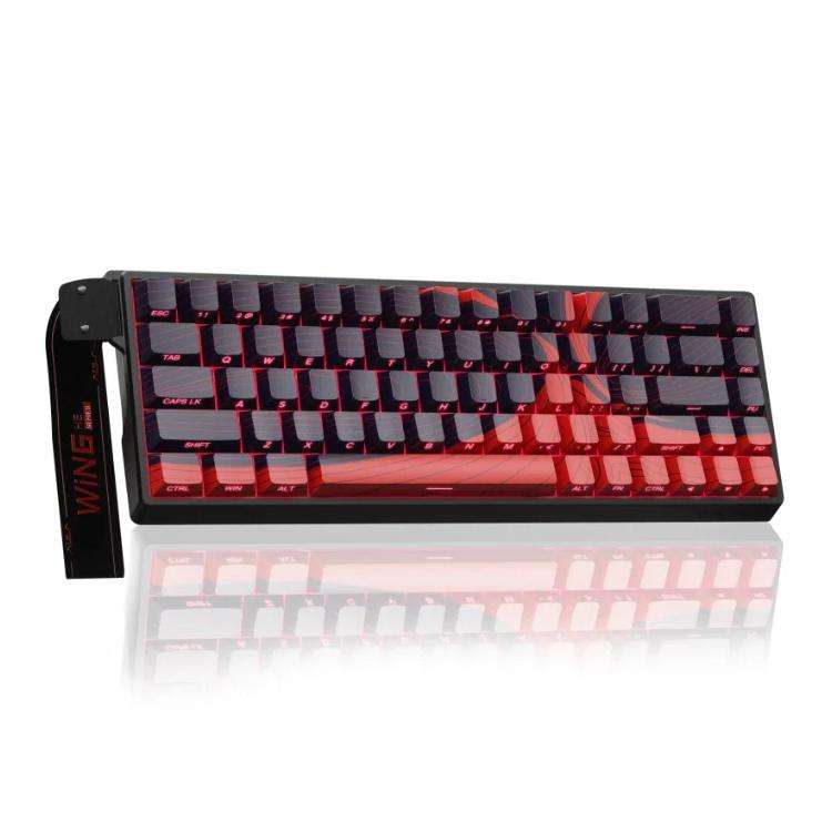 AULA WIN68HE MAX Version 68 Keys RGB Wired Keyboard(Red Wing Chun Magnetic Axis)