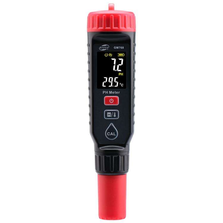 BENETECH GM768 Color Screen High Precision Pen-Type PH Meter Tester