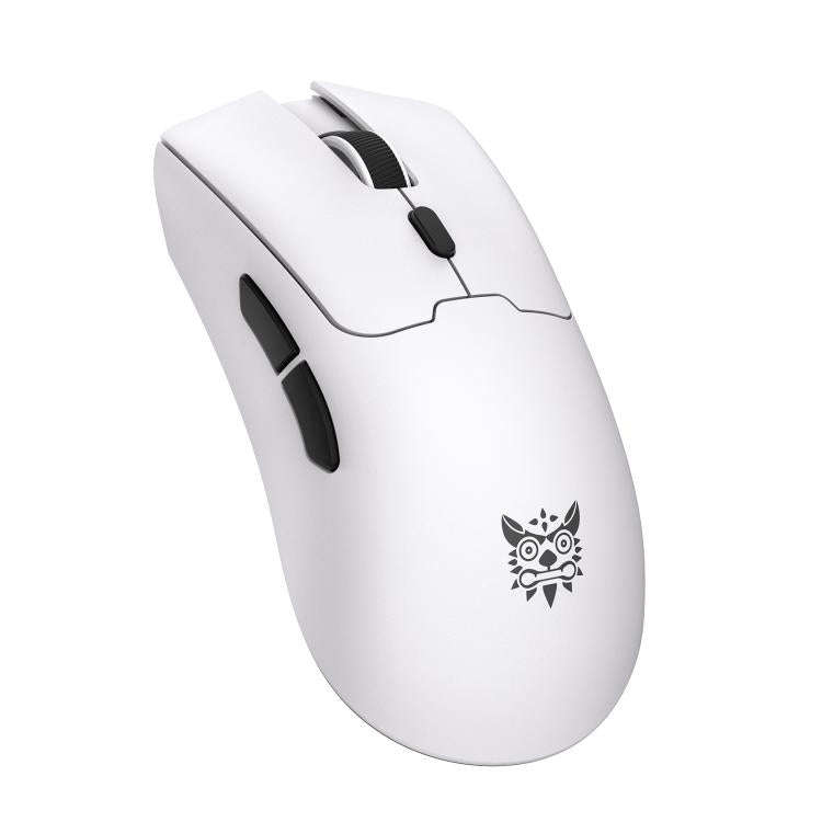 ONIKUMA DM01 12800DPI 2.4GHz + BT + Wired Tri-mode Gaming Mouse(White)