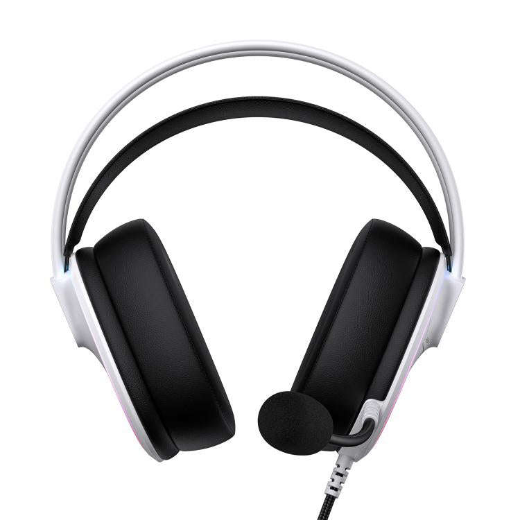 ONIKUMA X91 Over-ear Wired Earphone with Microphone(White)