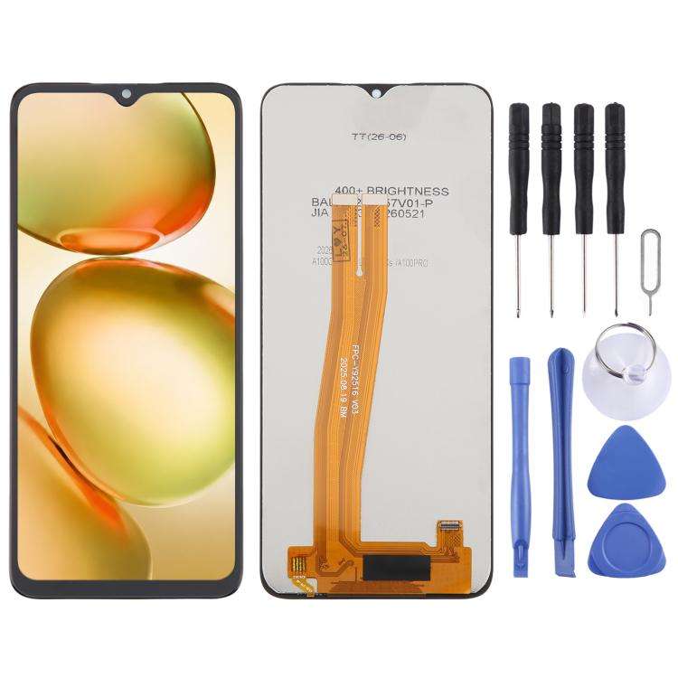 For Itel A100 Pro OEM LCD Screen with Digitizer Full Assembly