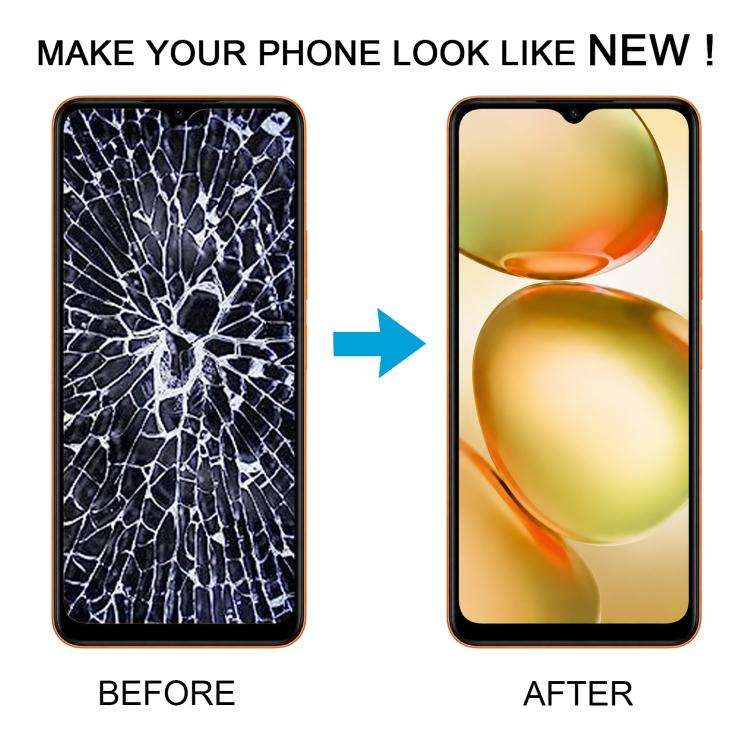 For Itel A100 Pro OEM LCD Screen with Digitizer Full Assembly