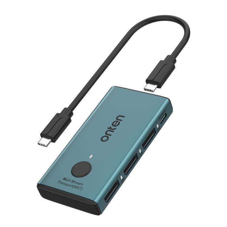 Onten UC935 USB-C / Type-C to DisplayPort, PD100W Portable DP Adapter with Instant Screen-Off(Pin...