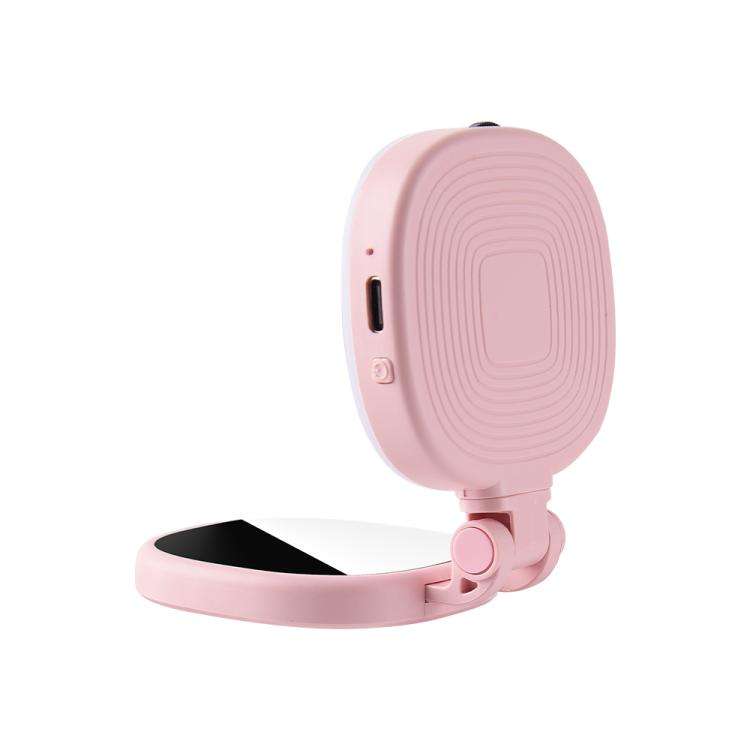 N01 Portable Mini Magnetic Mirror Fill Light(Pink)