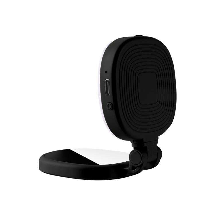 N01 Portable Mini Magnetic Mirror Fill Light(Black)