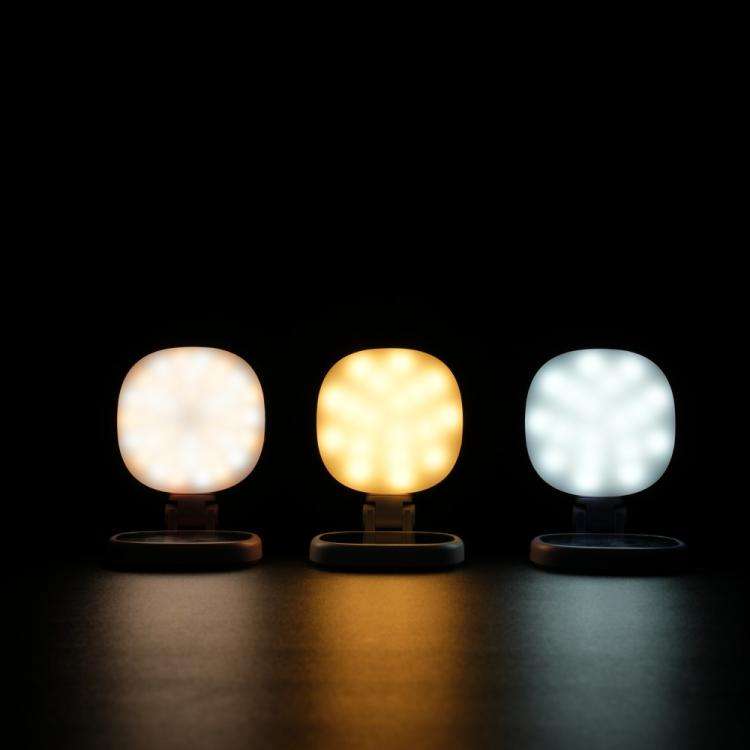 N01 Portable Mini Magnetic Mirror Fill Light(Black)