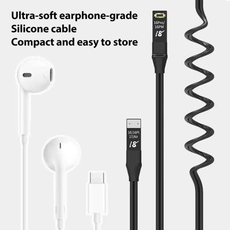 18 Kinds Exploration Edition Power Line for iPhone 8-17 Pro Max