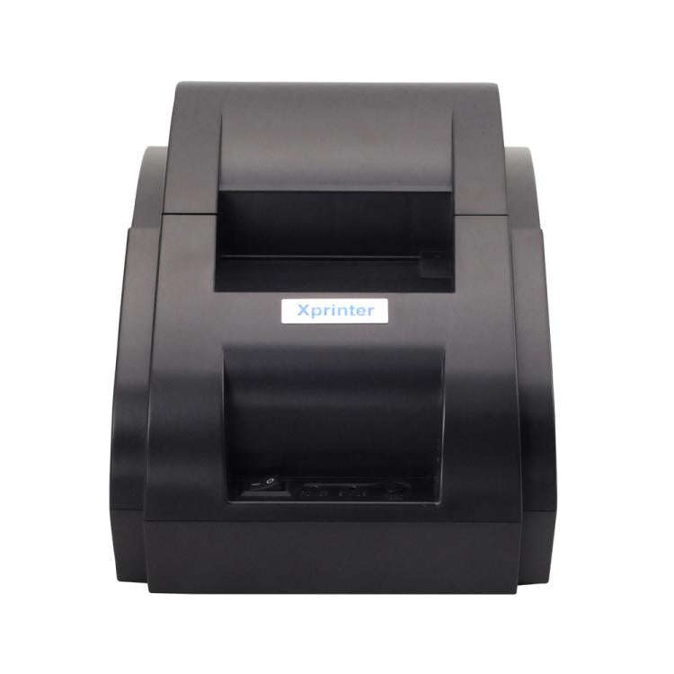 Xprinter XP58IIH 58mm Thermal Receipt Printer, Interface:USB + 12 Rolls of Paper(UK Plug)