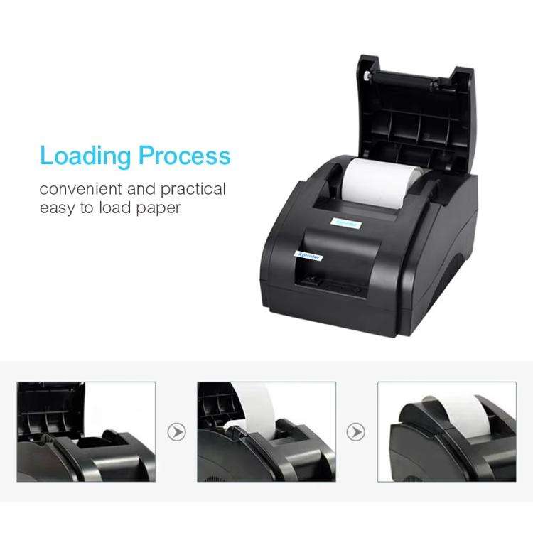 Xprinter XP58IIH 58mm Thermal Receipt Printer, Interface:USB(US Plug)