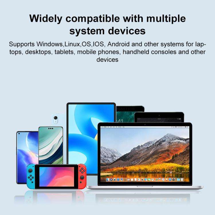 1000Mbps RJ45 to USB-C / Type-C Adapter with Keychain Cap(Dark Space Grey)