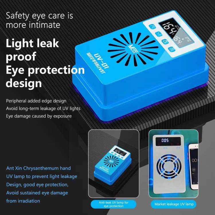 MaAnt UV-01 Portable UV Green Oil Fast Curing Lamp Box
