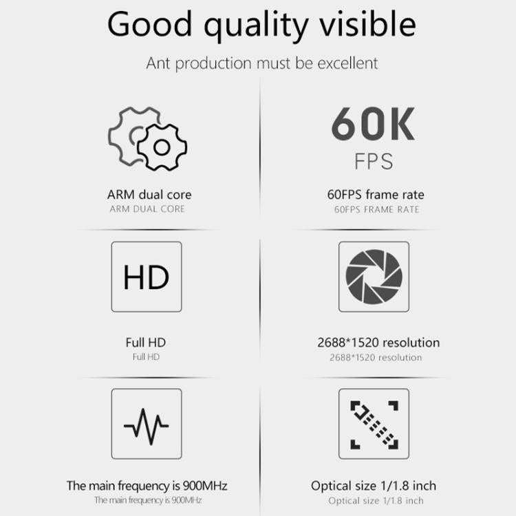MaAnt XJ-03 Colorful HDMI / USB Output 60FPS HD Microscope Camera(White)