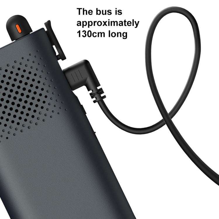 Xiaomi Youpin H1 Walkie Talkie Dedicated 3.5mm Jack Earpiece(Black)