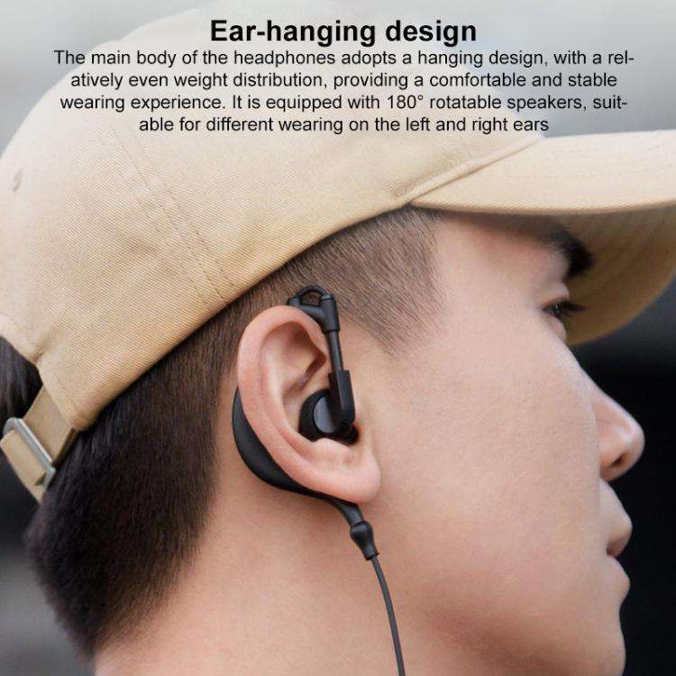 Xiaomi Youpin H1 Walkie Talkie Dedicated 3.5mm Jack Earpiece(Black)
