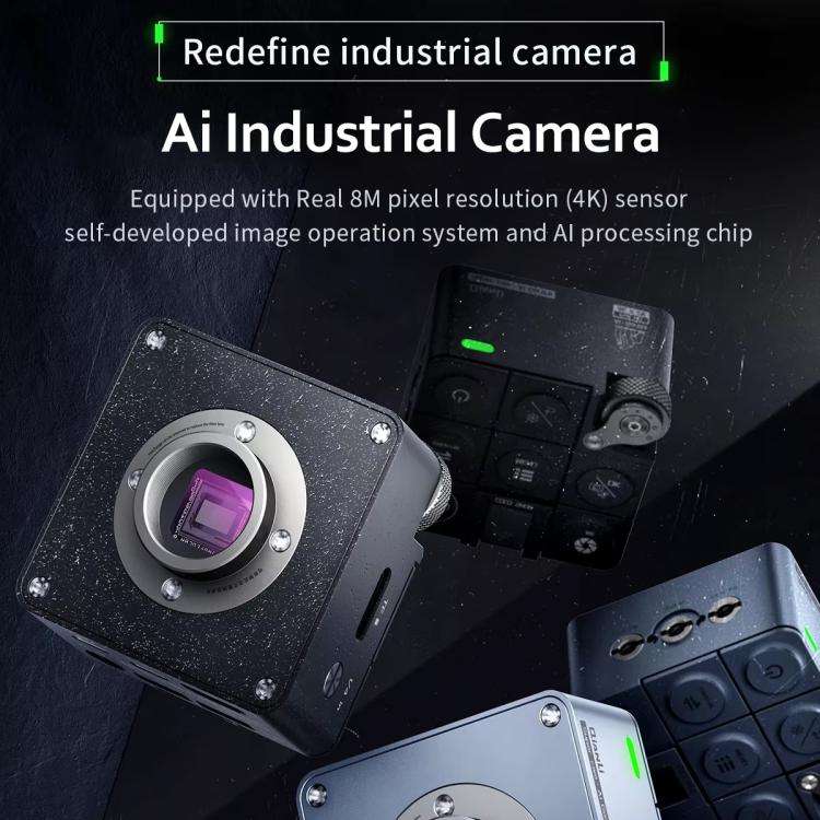 QianLi 6.5X-58X Gorilla 4K Industrial Camera, Plug:EU Plug